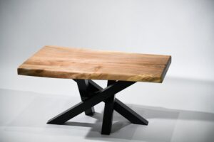 Finish Solid Oak Coffee Table
